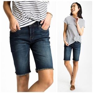 Big Star Alexis Bermuda Short Raw Edge Hem NWT 27R